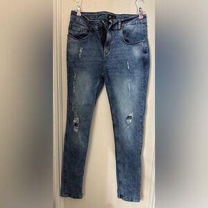 Waimea Men’s Distressed Skinny Fit Jeans